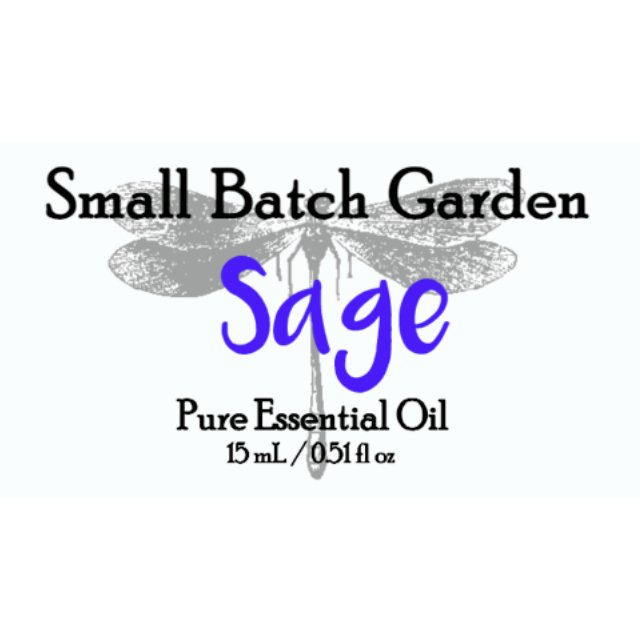 Sage Essential Oil | Purifying & Aromatic - Small Batch Garden